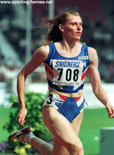 Irina Privalova - Russia - Gold, silver & bronze at 1993 World Championships