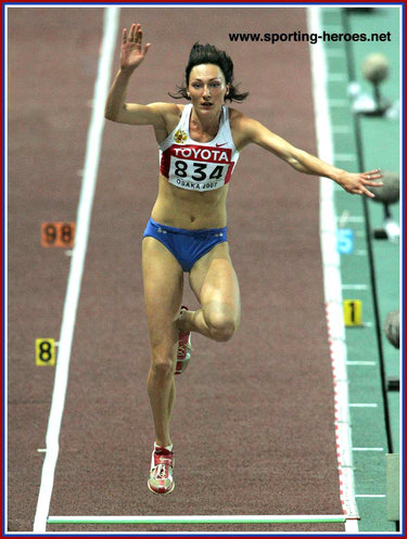 Anna Pyatykh - Russia - 4th at the 2007 World Championship.