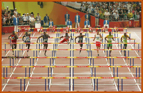 Jackson Quinonez - Spain - 2008 Olympics 110m Hurdles finalist.