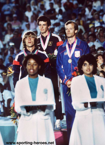 Pierre Quinon - France - Surpise Pole Vault gold at 1984 Olympics