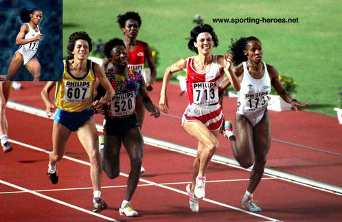 Ana Quirot - Cuba - 1995 & 1997 World 800 metres champion.