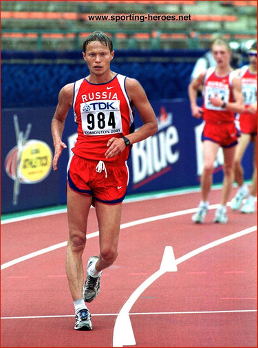 Roman Rasskazov - Russia - 2001 World Championship 20km Walk Champion