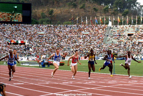 John Regis - Great Britain & N.I. - World 200m bronze in 1987