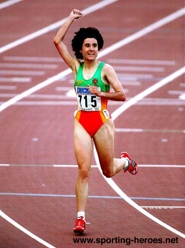 Fernanda Ribeiro - Portugal - European and World Championship 10,000m champion.