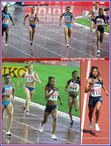 Sanya RICHARDS (ROSS) - U.S.A. - 2005 World Champs 400m silver.