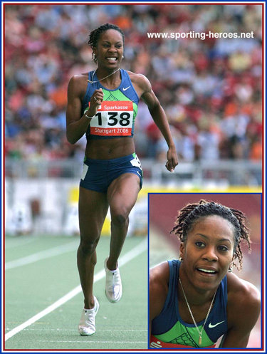 Sanya RICHARDS (ROSS) - U.S.A. - 200m/400m double at the 2006 World Cup