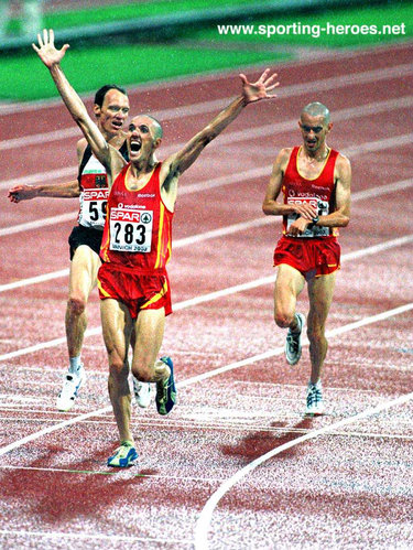 Jose Rios - Spain - 10,000m bronze at 2002 European Cahmpionships.