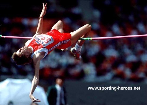 Louise Ritter - U.S.A. - Olympic Games High Jump gold in 1988