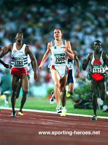 Vebjorn Rodal - Norway - 1996 Olympic Games 800m champion