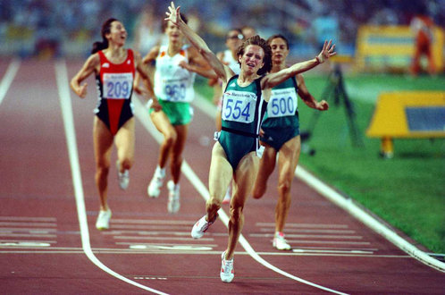 Yelena Romanova - C.I.S. - 1992 Olympic Games 3000m Champion.