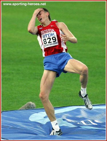 Yaroslav Rybakov - Russia - 2005 World Champs High Jump bronze (result)
