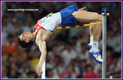 Yaroslav Rybakov - Russia - 2008 Olympics High Jump bronze (result)