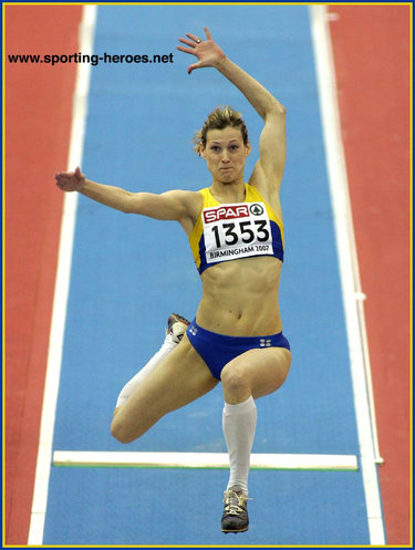Viktoriya Rybalko - Ukraine - Long Jump finalist at Major Championships.