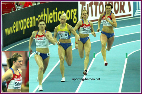 Darya Safonova - Russia - 2009 European Indoor Champs 400m bronze medal