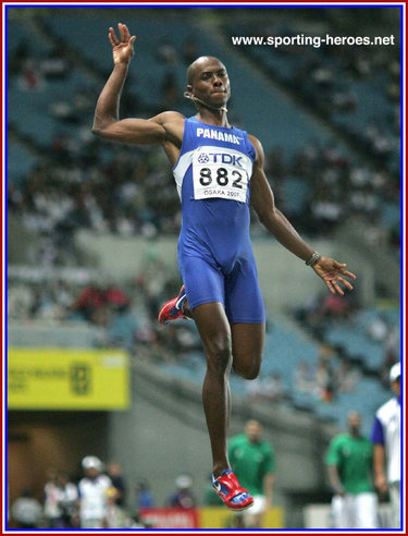 Irving Saladino - Panama - 2007 World Championships Long Jump Gold.