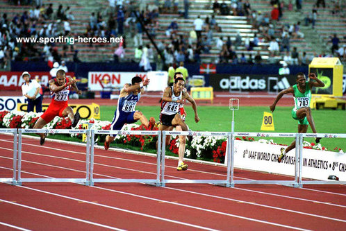 Felix Sanchez - Dominican Republic - World 400mH gold in 2001 (result)