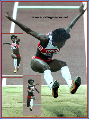 Yargelis Savigne - Cuba - 2007 World Championships Triple Jump Gold medal.