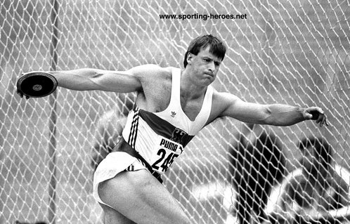 Wolfgang Schmidt - East Germany - Olympic Discus silver in 1976, Euro gold in 1978