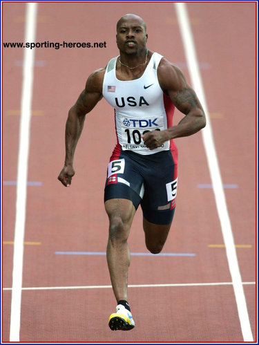 Leonard Scott - U.S.A. - 2005 World Champs 100m finalist.