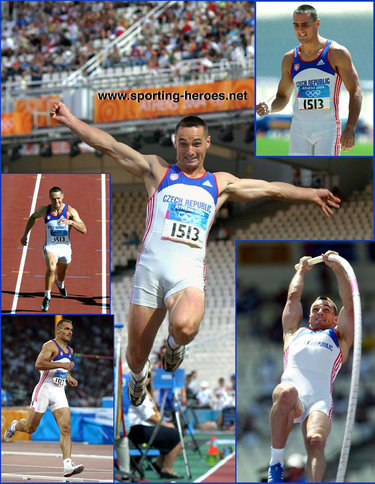 Roman Sebrle - Czech Republic - 2004 Olympic Games Decathlon Champion.