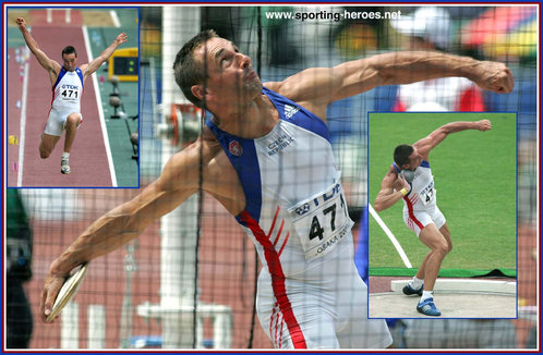 Roman Sebrle - Czech Republic - 2007 World Championships Decathlon Gold medal.