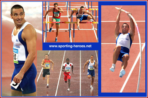 Roman Sebrle - Czech Republic - 6th in the Decathlon at the 2008 Olympic Games.