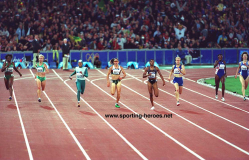 Heide Seyerling - South Africa - 2000 Olympic Games 400m finalist.