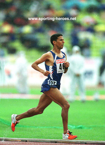 Ismail Sghyr - France - 10,000m silver medal at 2002 European Championships.