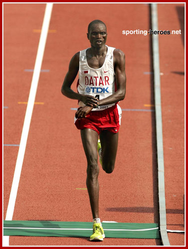 Mubarak Hassan Shami - Qatar - 2007 World Championships Marathon silver medal