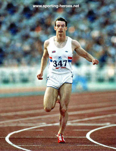 Cameron Sharp - Great Britain & N.I. - Championship Record 1982 (100m/200m)