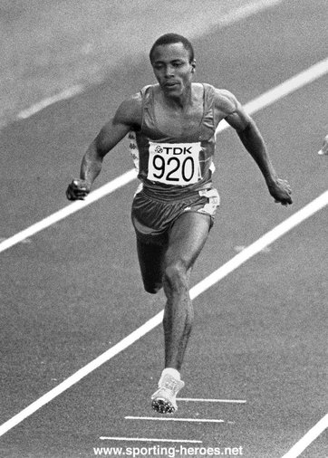 Calvin Smith - U.S.A. - World 200m Champion 1983 and 1987.