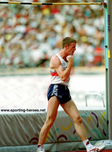 Steve Smith - Great Britain & N.I. - Biography of International high jump career.
