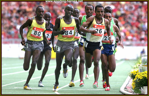 Edwin Cheruiyot Soi - Kenya - 2nd place finishes in 3000m & 5000m at 2006 GP Final (result)