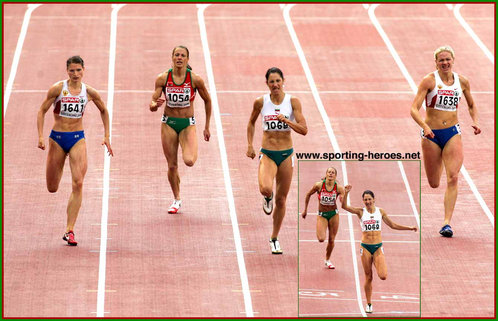 Vania Stambolova - Bulgaria - 2006 European Championships 400m Gold medal.