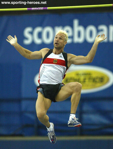 Michael Stolle - Germany - 2003 World Indoors Pole Vault silver medal.