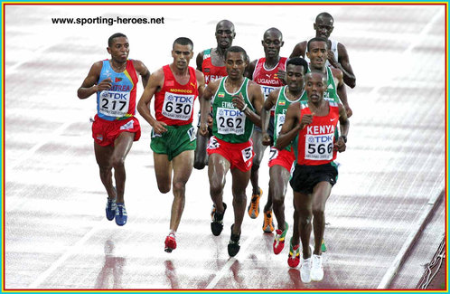 Zersenay TADESE - Eritrea - Sixth in the 10,000m at 2005 World Championships.
