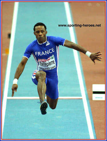Karl Taillepierre - France - Championship record in triple jump