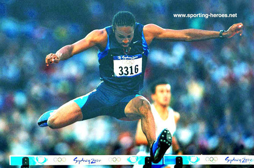 Angelo Taylor - U.S.A. - 400m hurdles gold medal at Sydney Olympic Games