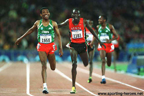 Paul Tergat - Kenya - International Championship 10,000 metres results.