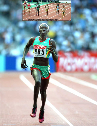 Amy Mbacke Thiam - Senegal - 2001 World 400m Champion.