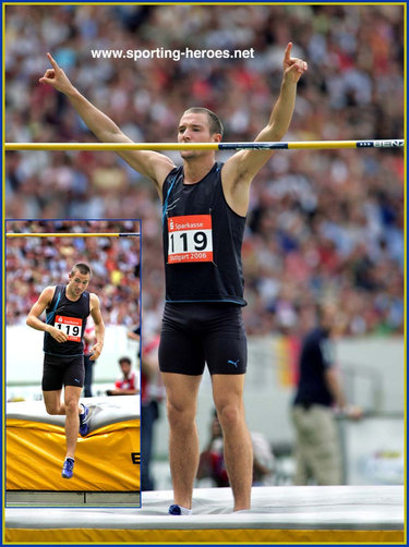Linus Thornblad - Sweden - High Jump winner at the 2006 Grand Prix Final.