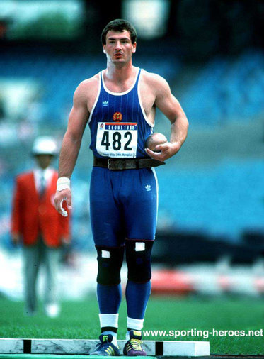 Ulf Timmerman - East Germany - OlympicGames & European Shot Put Champion.