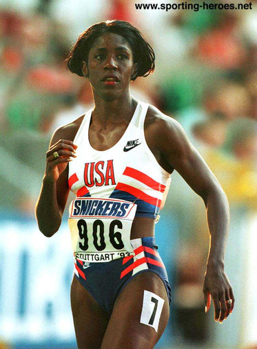 Gwen Torrence - U.S.A. - Four medals at 1993 World Championships