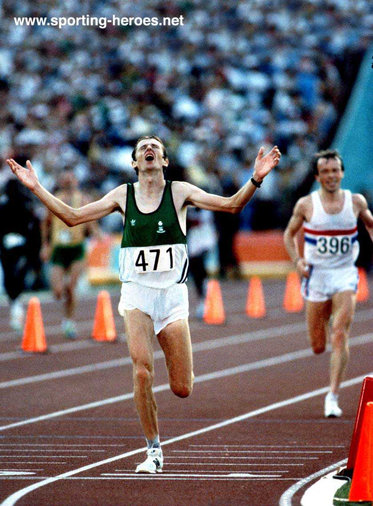John Treacy - Ireland - Marathon silver at 1984 Olympic Games.