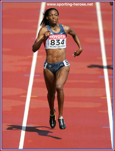 Deedee Trotter - U.S.A. - Fifth in the 400m at the 2005 World Champs (result)