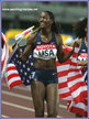 DeeDee TROTTER - U.S.A. - 2007 World Championships 4x400m Gold medal