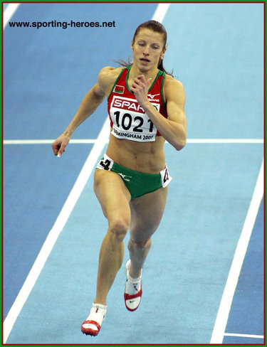 Ilona Usovich - Belarus - 2006 European Championships 4x400m silver medal.