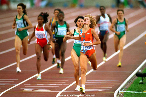Ellen Van Langen - 1992 Olympic Games 800m Champion.