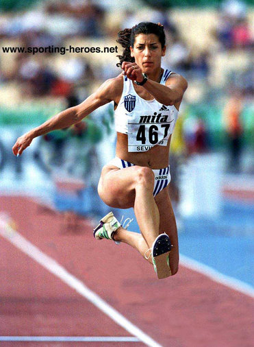 Olga-Anastasia Vasdeki - Greece - 1998 European TJ Champion & 1999 World bronze medalist
