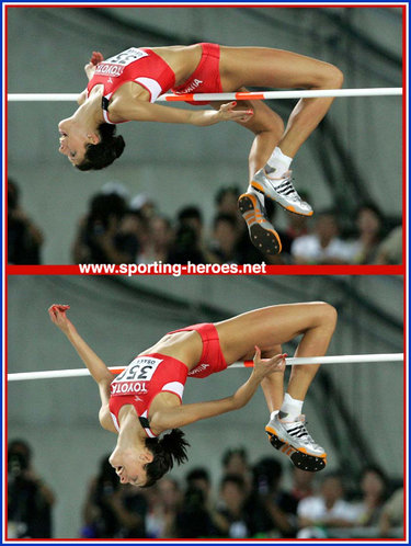 Blanka Vlasic - Croatia  - 2007 World Championships High Jump Gold.